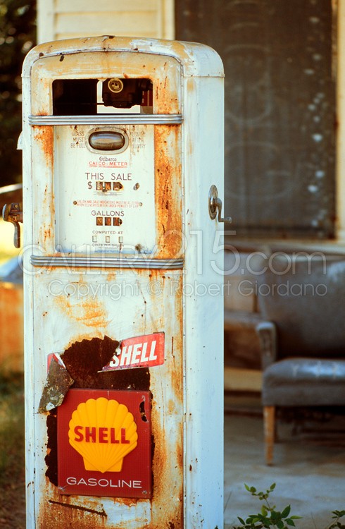 Shell Gas Pump
